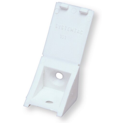 Boite 100 taquets systemtac 101 plastique avec couvercle blanc